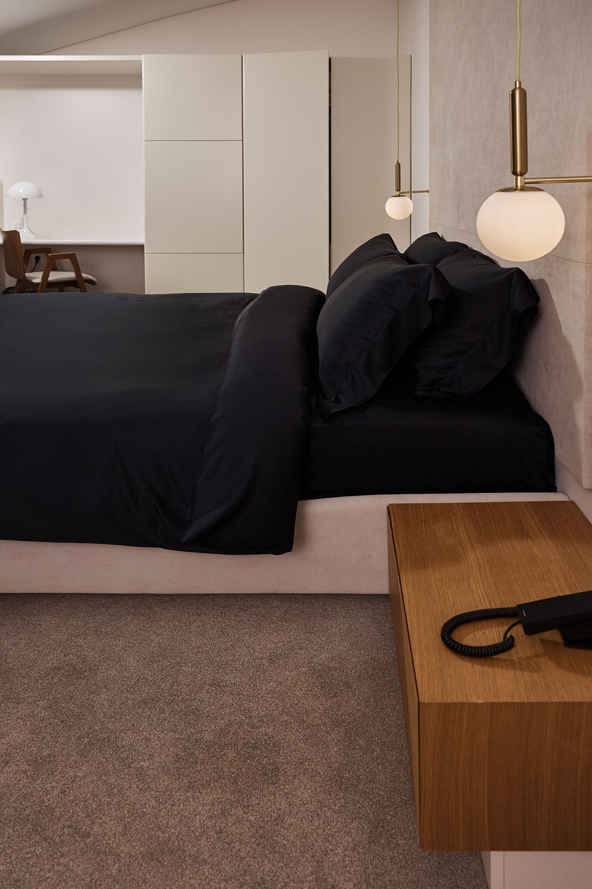 Постільна білизна bamboo BLACK бамбук чорний 6