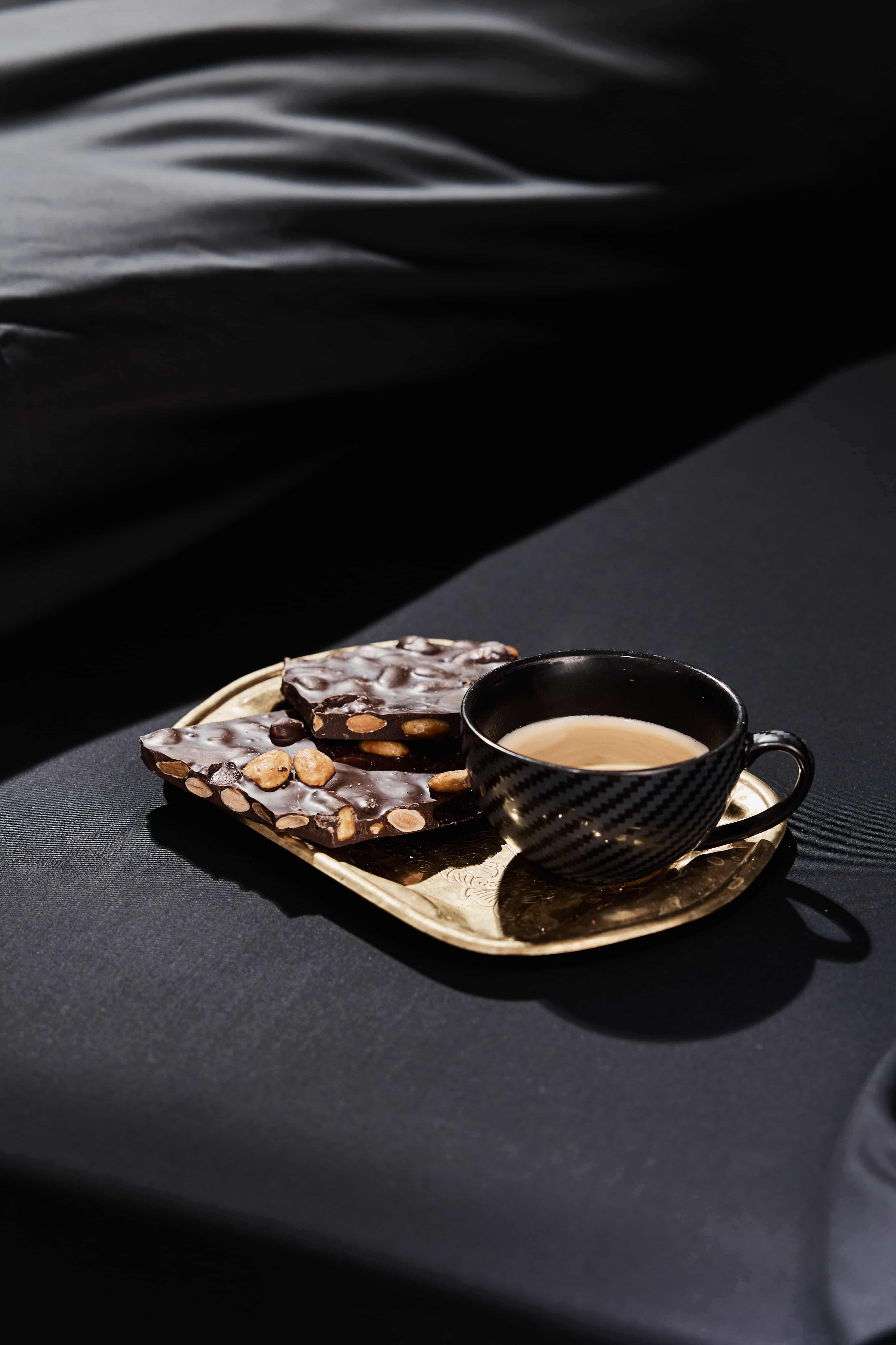 Постільна білизна bamboo BLACK бамбук чорний 2